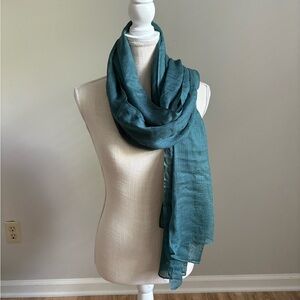 Target Teal Scarf